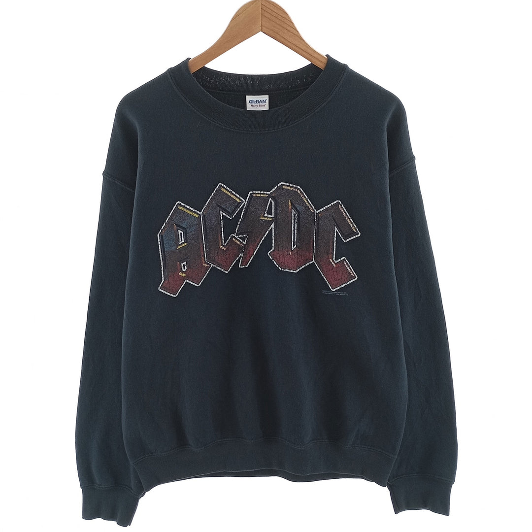 Gildan AC/DC Band Sweatshirt Trainer Men's M Size /eaa404007