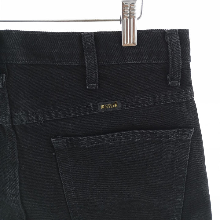 RUSTLER Black Denim Straight Denim Pants Men's W33 equivalent /eaa404015