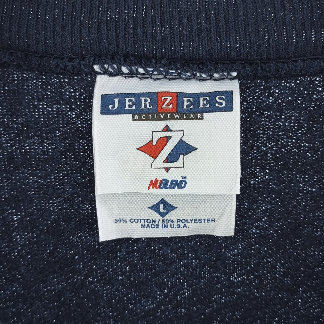 90'S Jerzees Plain Blank Sweatshirt Trainer Made in USA Men's L Size Vintage /eaa404017