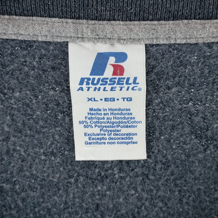 00s~ Russell Plain Blank Sweatshirt Trainer Men's XL /eaa404034