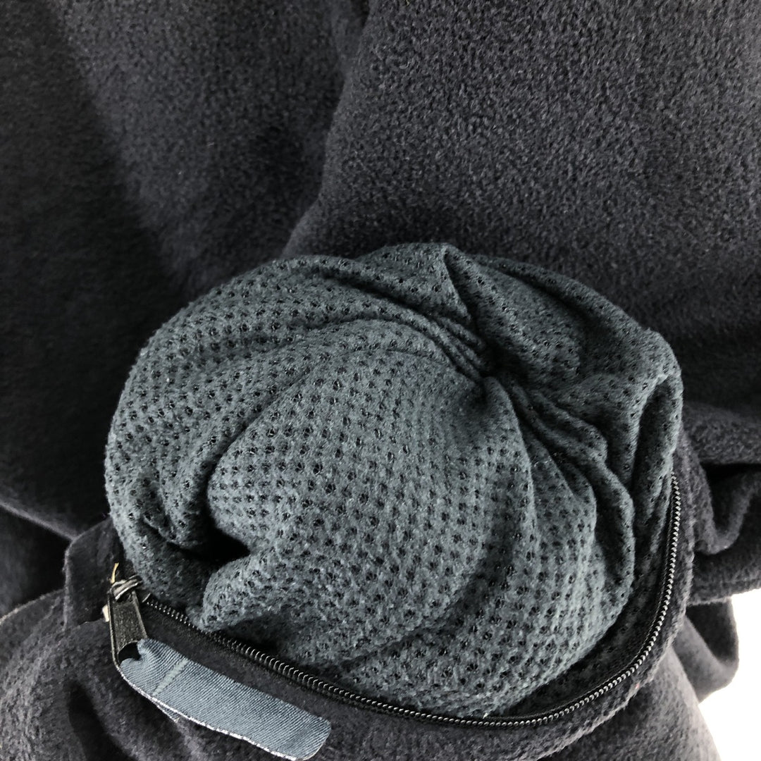 ~00'S Berghaus fleece jacket, men's size L polyester black type Vintage Second Hand