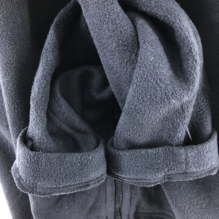 ~00'S Berghaus fleece jacket, men's size L polyester black type Vintage Second Hand