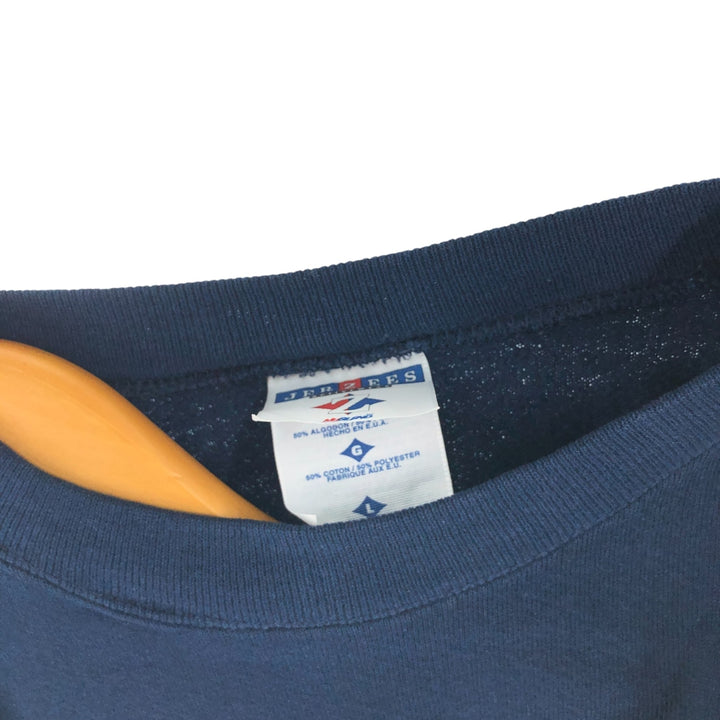 90'S Jerzees Plain Blank Sweatshirt Trainer Made in USA Men's L Size Vintage /eaa404088