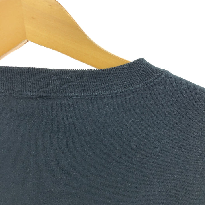 90'S Chic Plain Blank Sweatshirt Trainer Made in USA Men's L Size Vintage /eaa404109