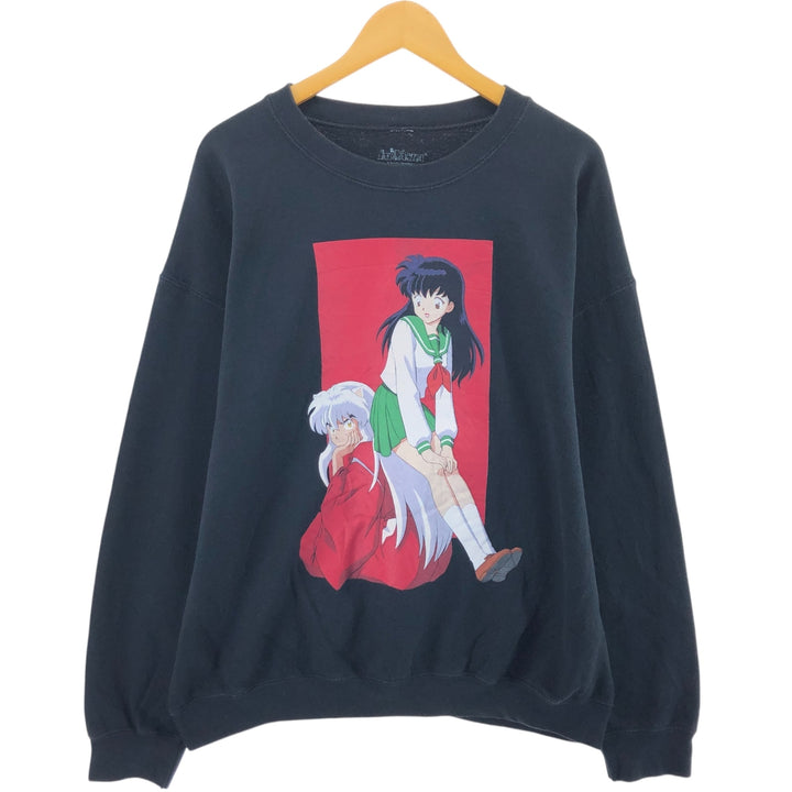 INUYASYA Inuyasha character sweatshirt, trainer, men's size equivalent to XXL / eaa404117