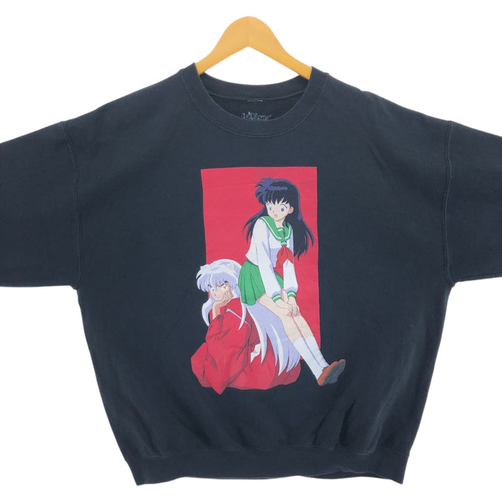 INUYASYA Inuyasha character sweatshirt, trainer, men's size equivalent to XXL / eaa404117