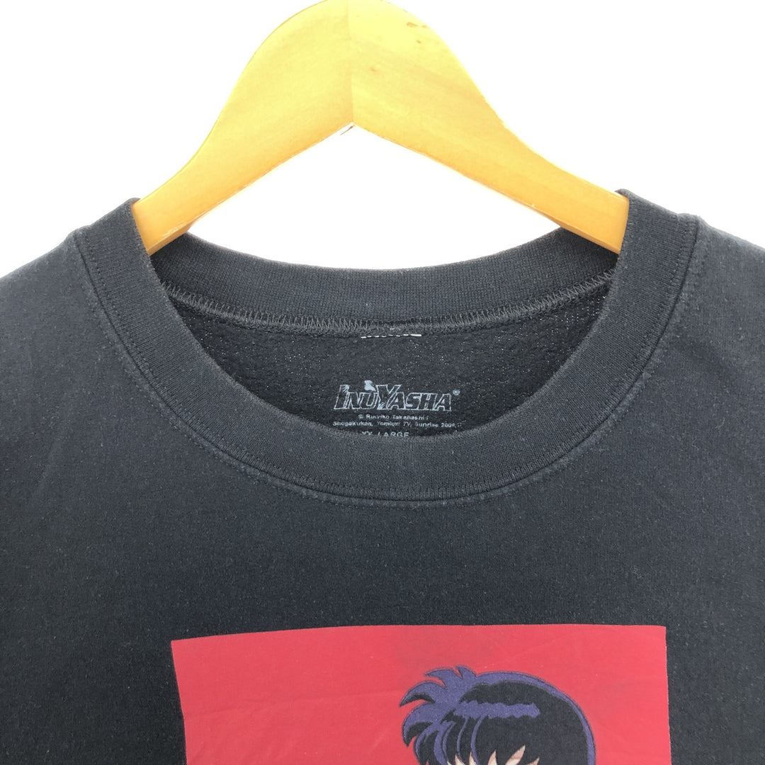 INUYASYA Inuyasha character sweatshirt, trainer, men's size equivalent to XXL / eaa404117