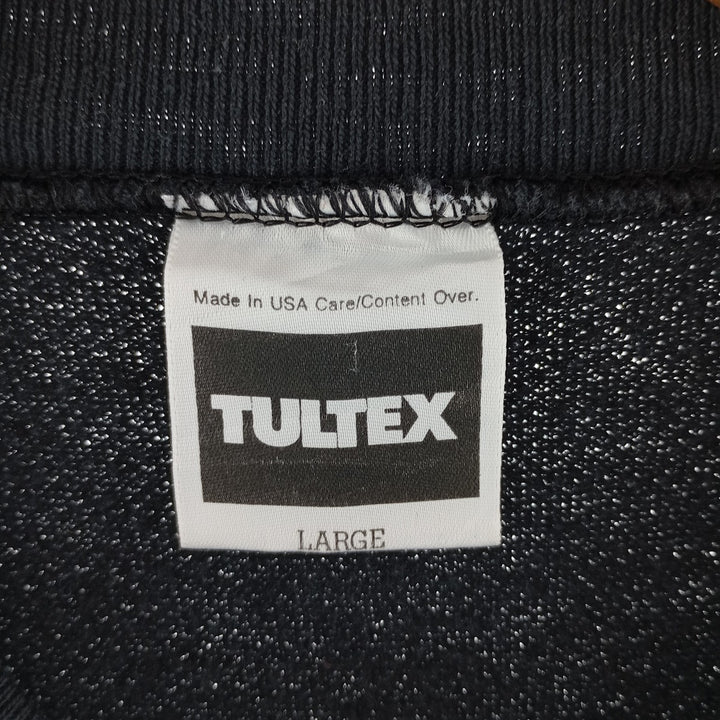 90'S TULTEX plain blank sweatshirt, made in USA, men's size L, vintage /eaa404134