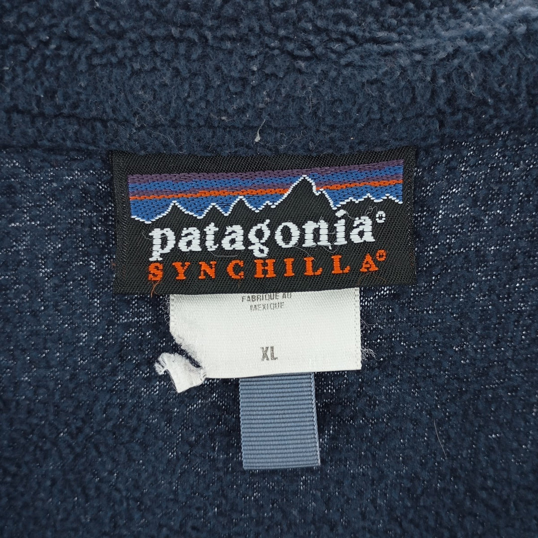 Patagonia SYNCHILLA 25735SP Half Zip Fleece Pullover Men's XL / eaa404140