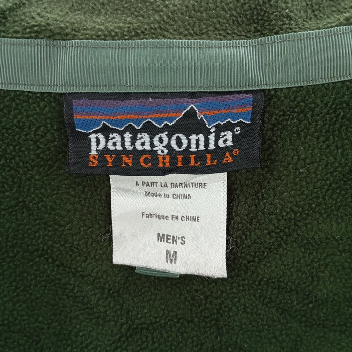 00'S Patagonia SYNCHILLA 26510S5 fleece jacket, men's size M / eaa404145