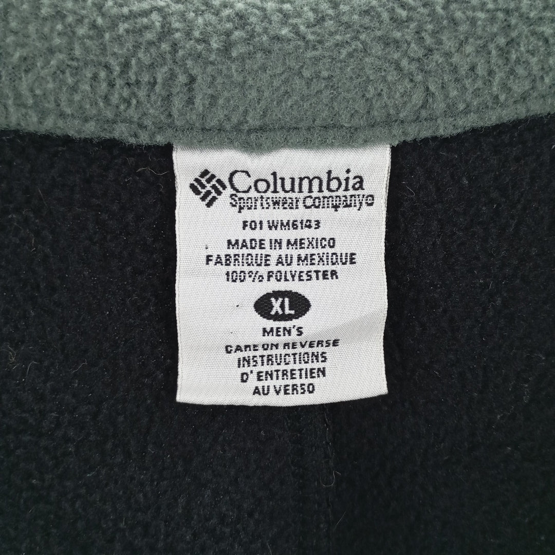 90s~00'S Columbia Half Zip Fleece Pullover Men's XL /eaa404156