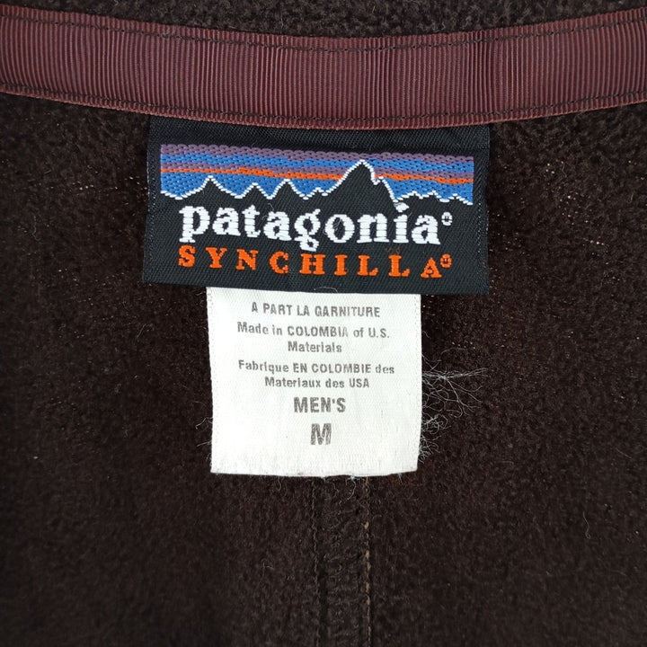 00'S Patagonia SYNCHILLA 25330F4 fleece jacket, men's size M / eaa404157