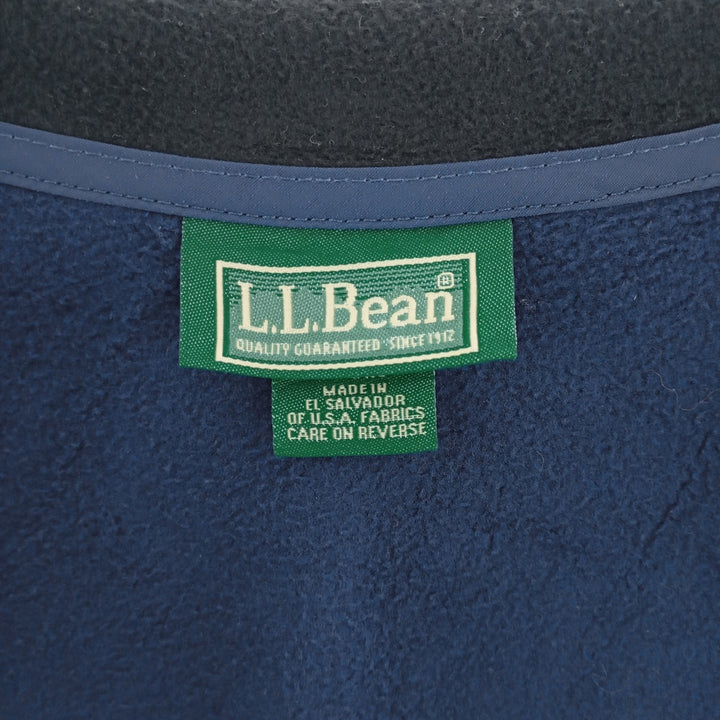 90s~00'S LLBean Half Zip Fleece Pullover Men's XXL /eaa404166