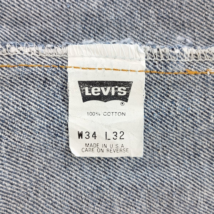 90'S Levi's 550 Tapered Denim Pants Made in USA Men's W34 Vintage /eaa404174