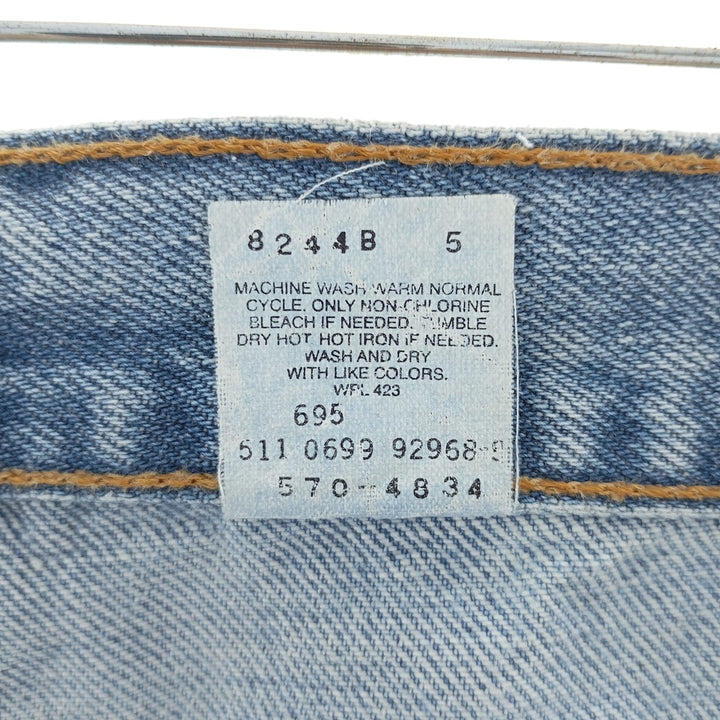 90'S Levi's 570 BAGGY FIT Straight Denim Pants Made in USA Men's W32 Vintage /eaa404189