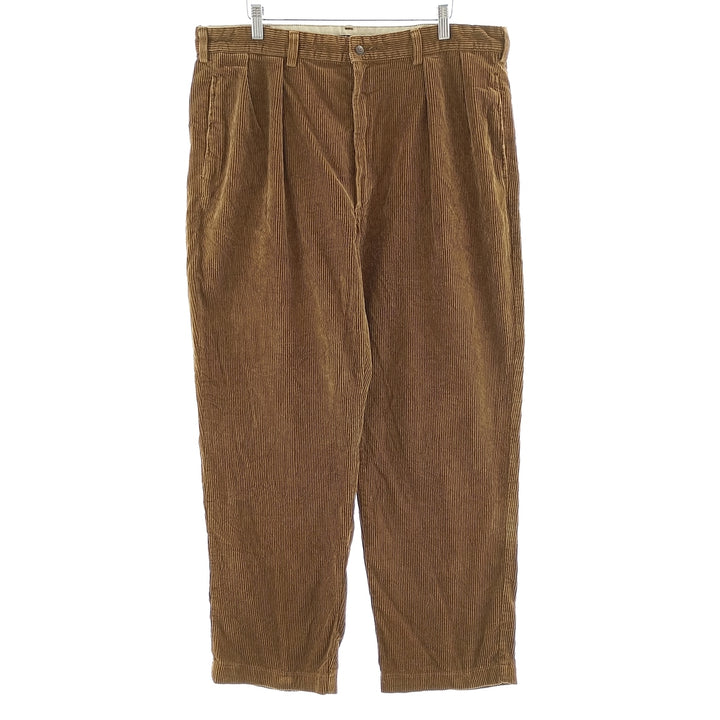 Ralph Lauren POLO by Ralph Lauren ANDREW PANT, two-pleat corduroy pants, made in the USA, men's size w37 / eaa404191