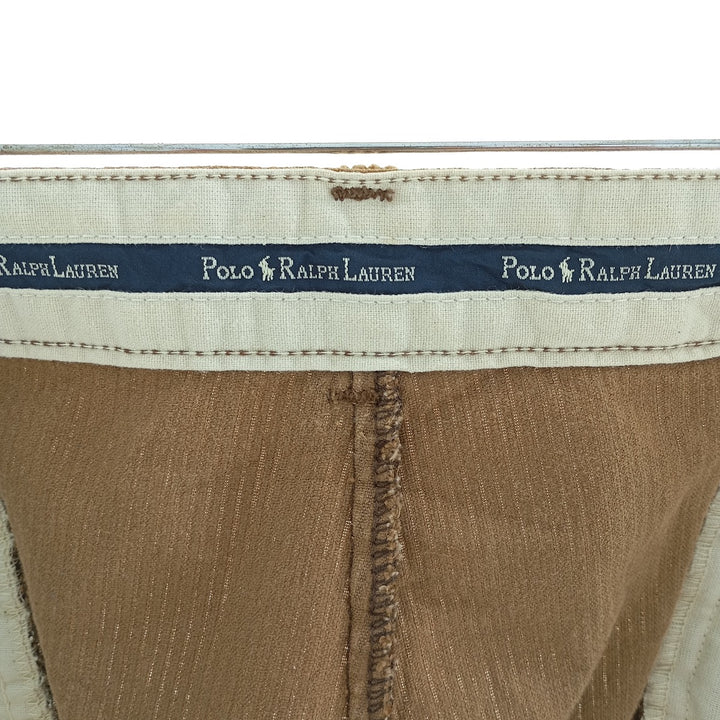 Ralph Lauren POLO by Ralph Lauren ANDREW PANT, two-pleat corduroy pants, made in the USA, men's size w37 / eaa404191