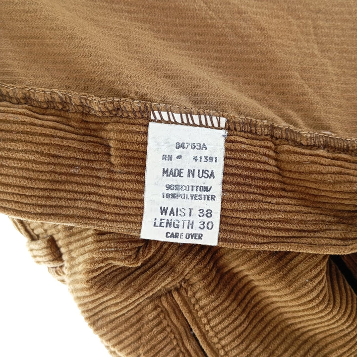 Ralph Lauren POLO by Ralph Lauren ANDREW PANT, two-pleat corduroy pants, made in the USA, men's size w37 / eaa404191