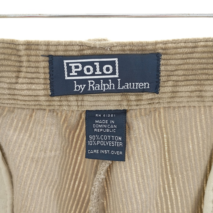 Ralph Lauren POLO by Ralph Lauren ANDREW PANT, two-pleat corduroy pants, men's, W35 equivalent / eaa404192