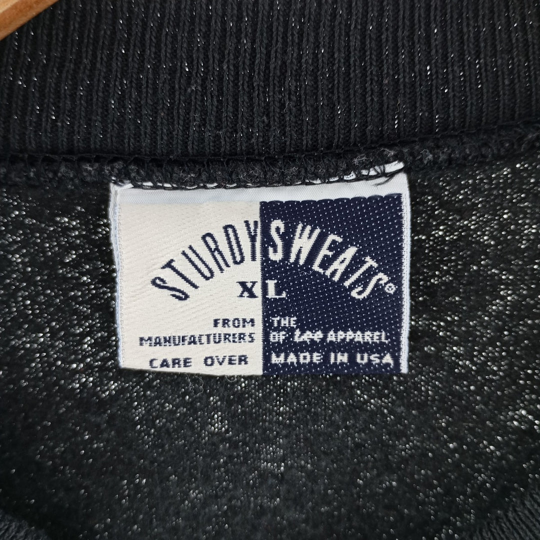 90'S STURDYSWEATS Plain Blank Sweatshirt Trainer Made in USA Men's XL Vintage /eaa404209