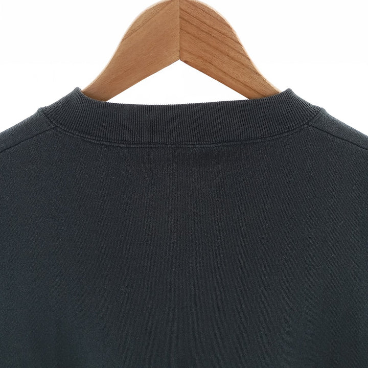 90'S BVD plain blank sweatshirt, made in USA, men's size L, vintage /eaa404224