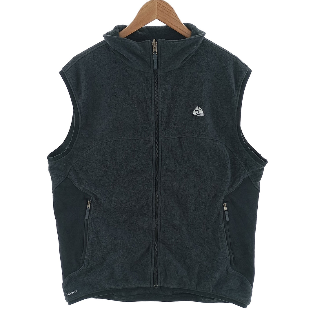 Nike ACG back print fleece vest, men's XL size / eaa404226