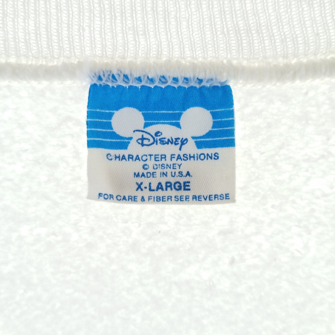 80'S Disney Mickey Mouse character sweatshirt, made in USA, men's XL size, vintage /eaa404242