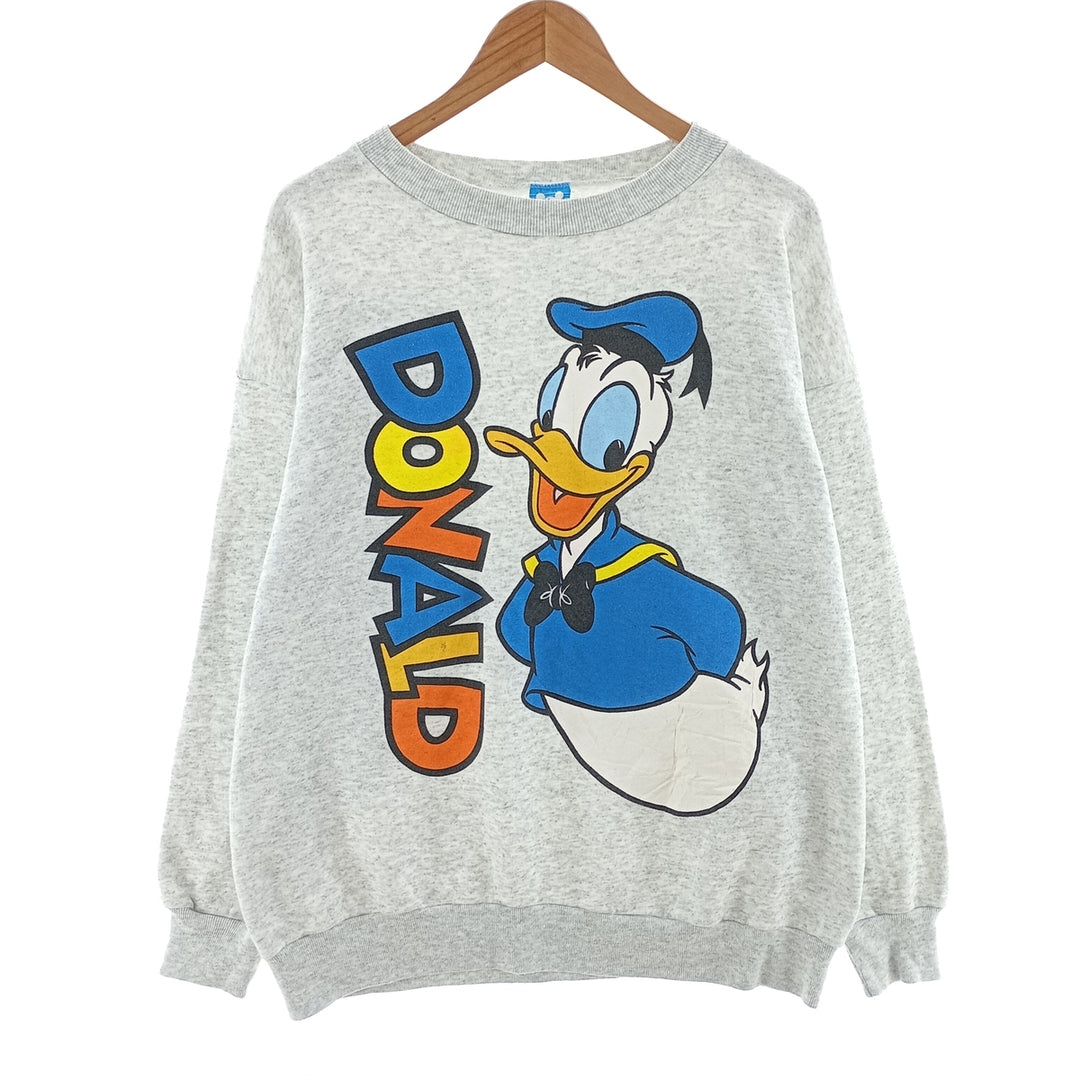 80'S Disney Donald Duck character sweatshirt, made in USA, men's XL size, vintage /eaa404244