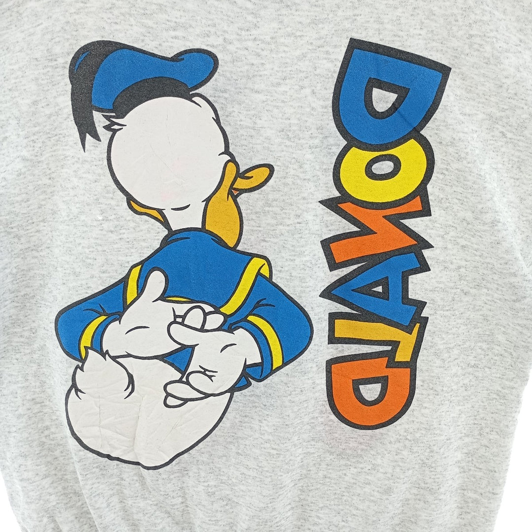 80'S Disney Donald Duck character sweatshirt, made in USA, men's XL size, vintage /eaa404244