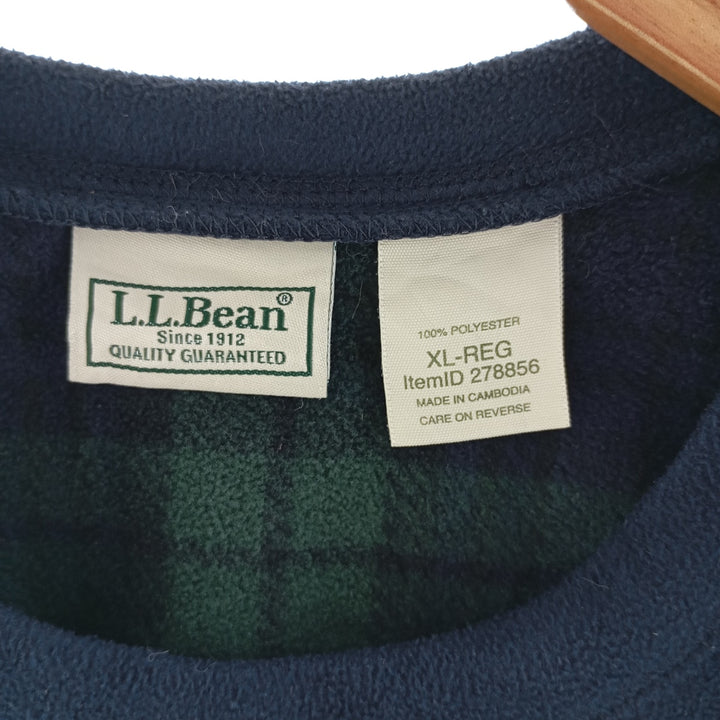 LLBean Fleece Cut and Sew Men's XL Size /eaa404273