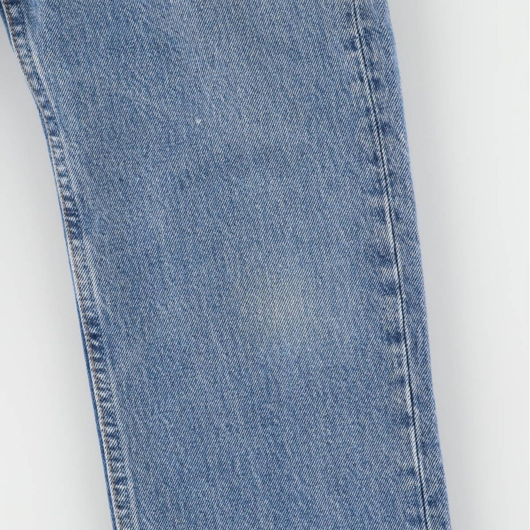 90'S Levi's 6501-0193 Straight Denim Pants Made in USA Women's L (w27) Vintage cotton blue type Vintage Second Hand