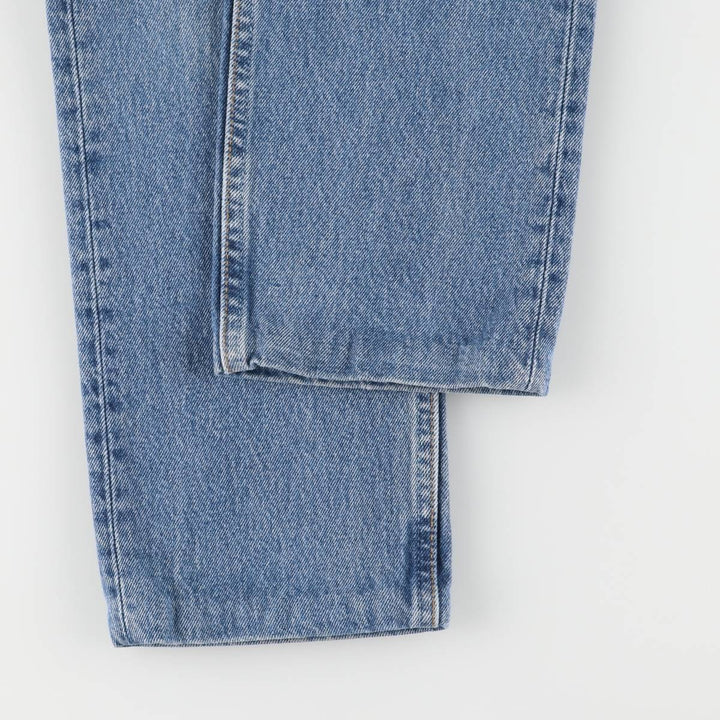 90'S Levi's 6501-0193 Straight Denim Pants Made in USA Women's L (w27) Vintage cotton blue type Vintage Second Hand