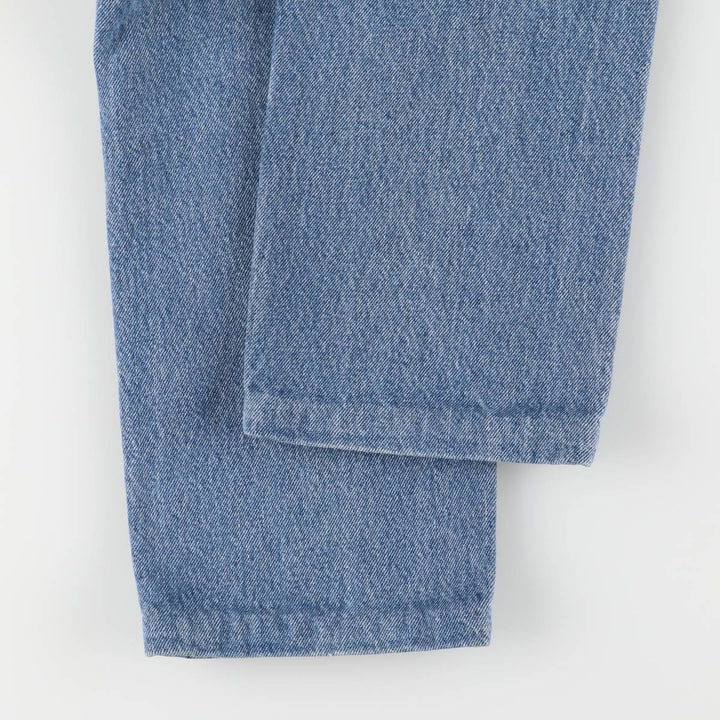 90'S Levi's 6501-0193 Straight Denim Pants Made in USA Women's L (w27) Vintage cotton blue type Vintage Second Hand