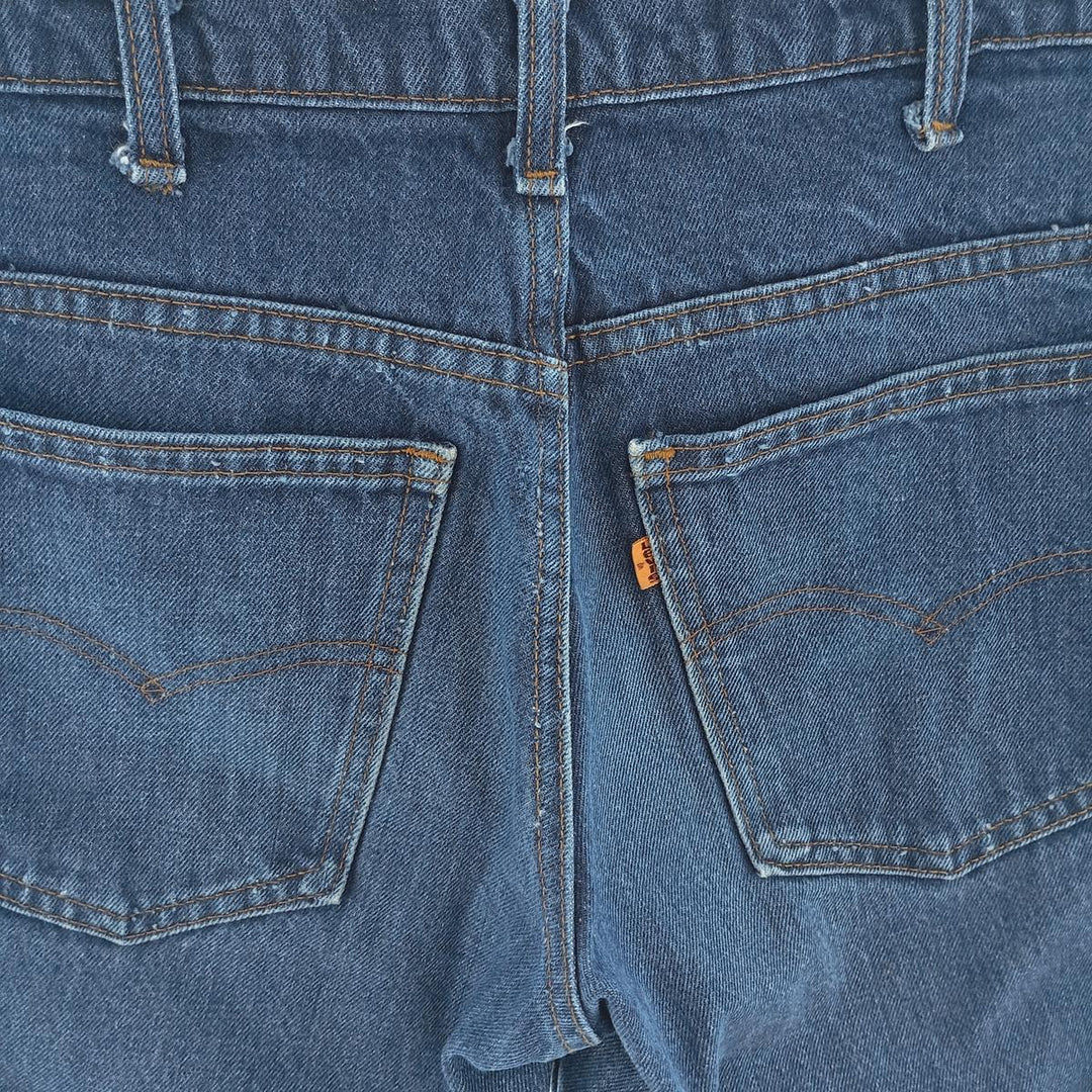 90'S Levi's 6501-0193 Straight Denim Pants Made in USA Women's L (w27) Vintage cotton blue type Vintage Second Hand