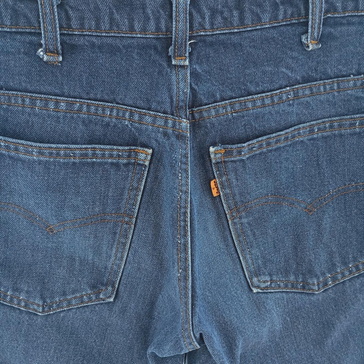 90'S Levi's 6501-0193 Straight Denim Pants Made in USA Women's L (w27) Vintage cotton blue type Vintage Second Hand