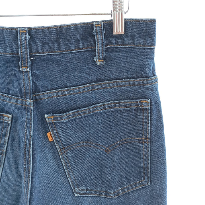 90'S Levi's 6501-0193 Straight Denim Pants Made in USA Women's L (w27) Vintage cotton blue type Vintage Second Hand