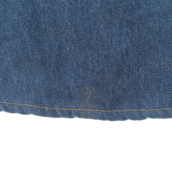 90'S Levi's 6501-0193 Straight Denim Pants Made in USA Women's L (w27) Vintage cotton blue type Vintage Second Hand