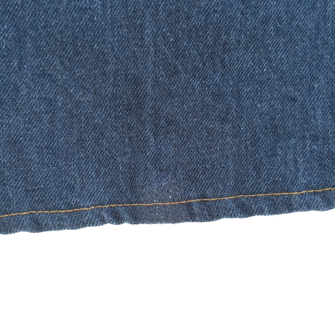 90'S Levi's 6501-0193 Straight Denim Pants Made in USA Women's L (w27) Vintage cotton blue type Vintage Second Hand