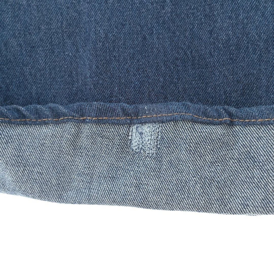 90'S Levi's 6501-0193 Straight Denim Pants Made in USA Women's L (w27) Vintage cotton blue type Vintage Second Hand