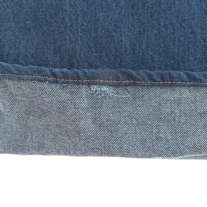 90'S Levi's 6501-0193 Straight Denim Pants Made in USA Women's L (w27) Vintage cotton blue type Vintage Second Hand