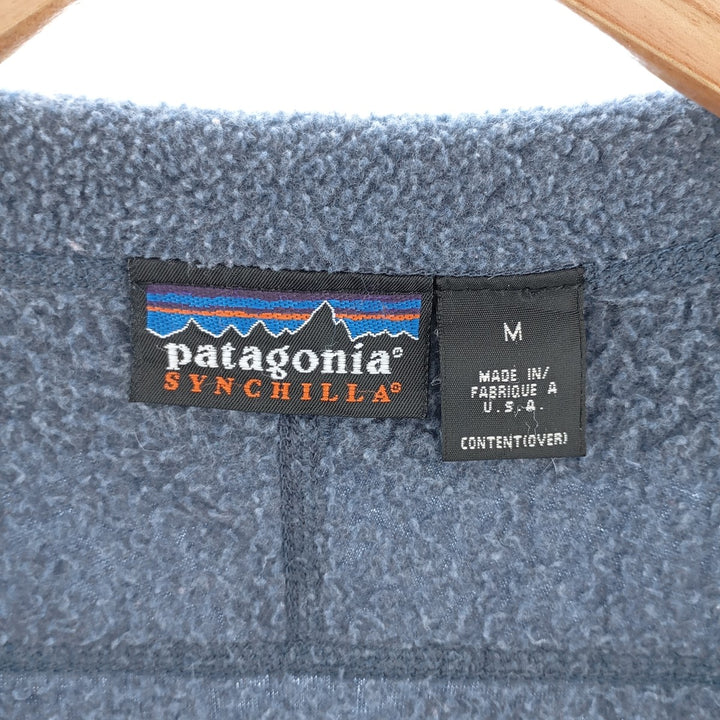 90'S Patagonia SYNCHILLA 25290FA97 fleece jacket made in USA, men's size M, vintage /eaa404283