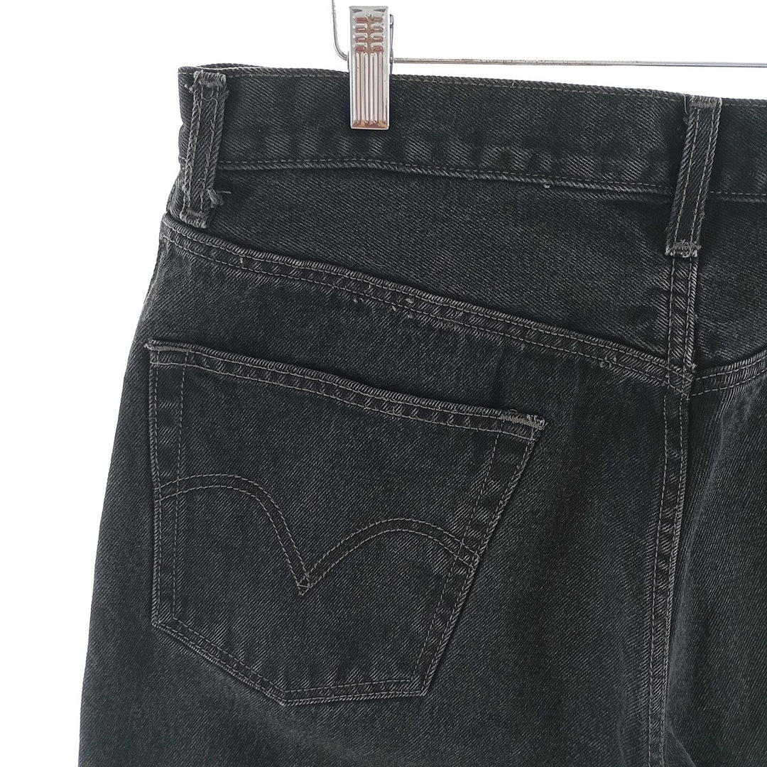 00'S Levi's 550 Relaxed Fit Black Denim Tapered Denim Pants Men's W34 equivalent / eaa404288