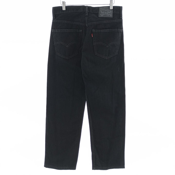 Levi's 550 Black Denim Tapered Denim Pants Men's W32 equivalent / eaa404294