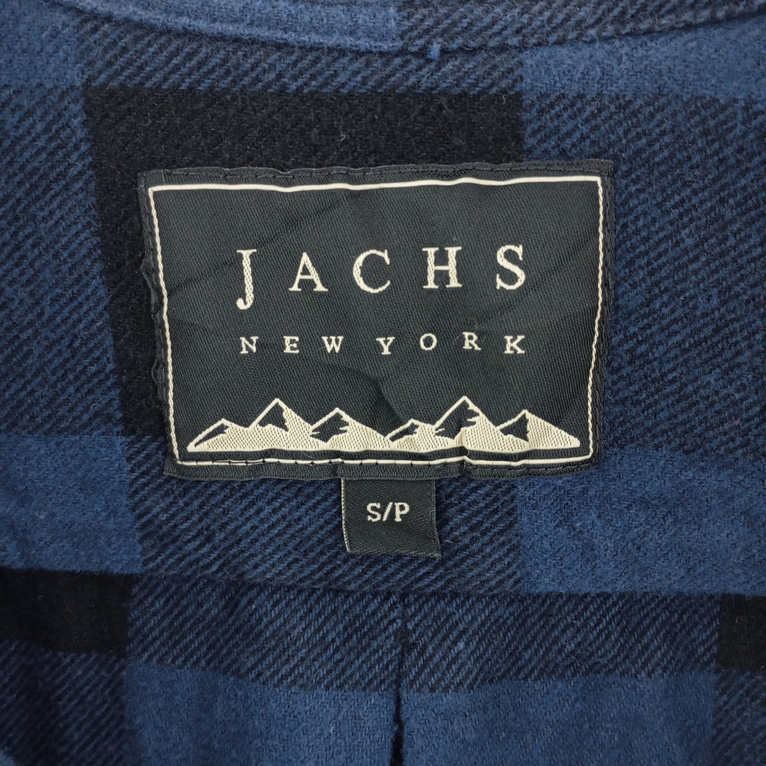 JACHS Long Sleeve Flannel Check Shirt Men's Size S /eaa404301