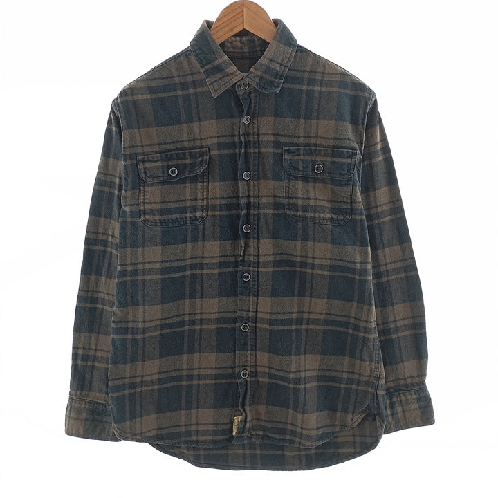 JACHS Long Sleeve Flannel Check Shirt Men's M Size /eaa404308