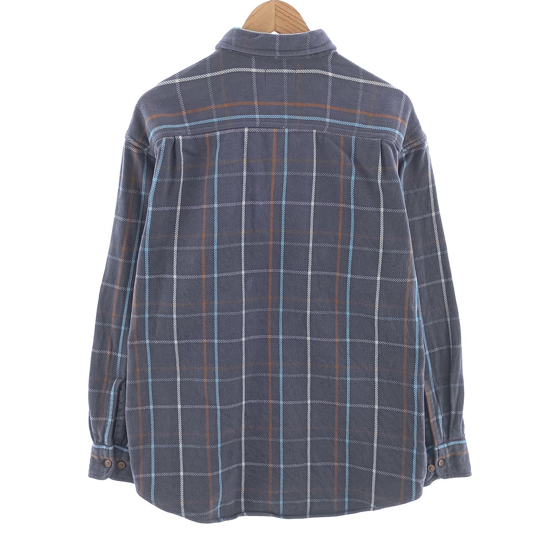 90s~00'S St. John's Bay Long Sleeve Flannel Check Shirt Men's Size L Vintage /eaa404319