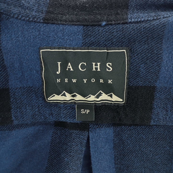 JACHS NEW YORK Buffalo Check Long Sleeve Flannel Check Shirt Men's S Size /eaa404323