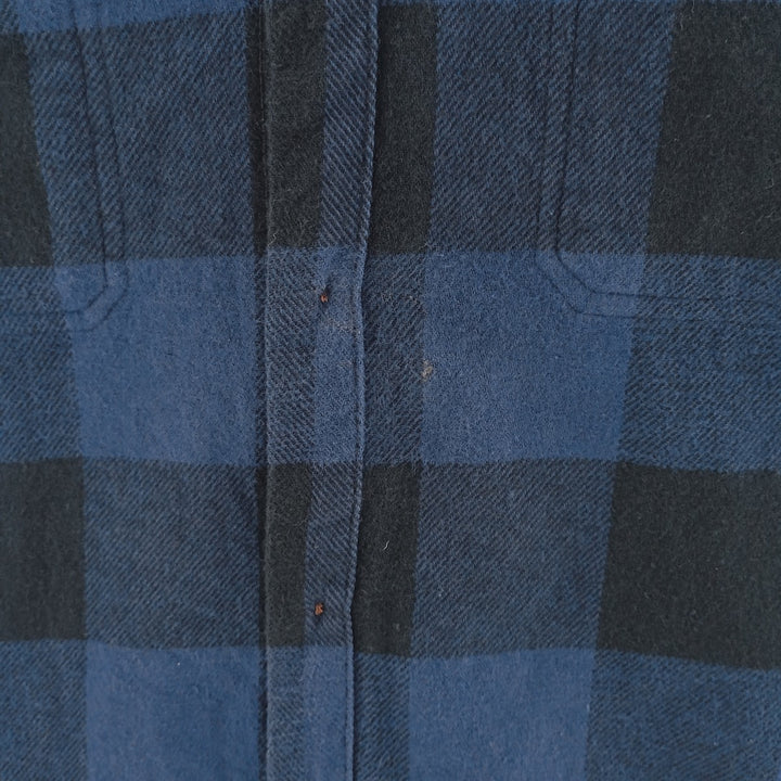 JACHS NEW YORK Buffalo Check Long Sleeve Flannel Check Shirt Men's S Size /eaa404323