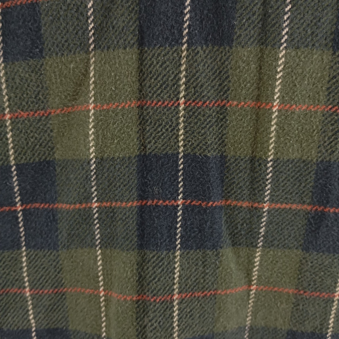 90s~00'S St. John's Bay Long Sleeve Heavy Flannel Check Shirt Men's L Size Vintage /eaa404326