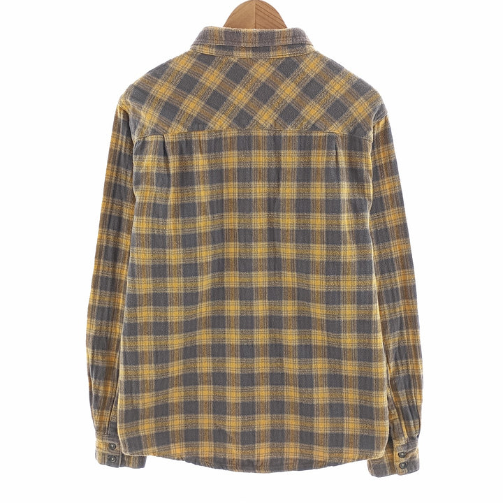 FIELD AND STREAM Long Sleeve Flannel Check Shirt Men's Size L /eaa404328